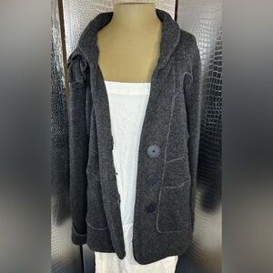 Lo Ri Gray Women's Cardigan Sweater